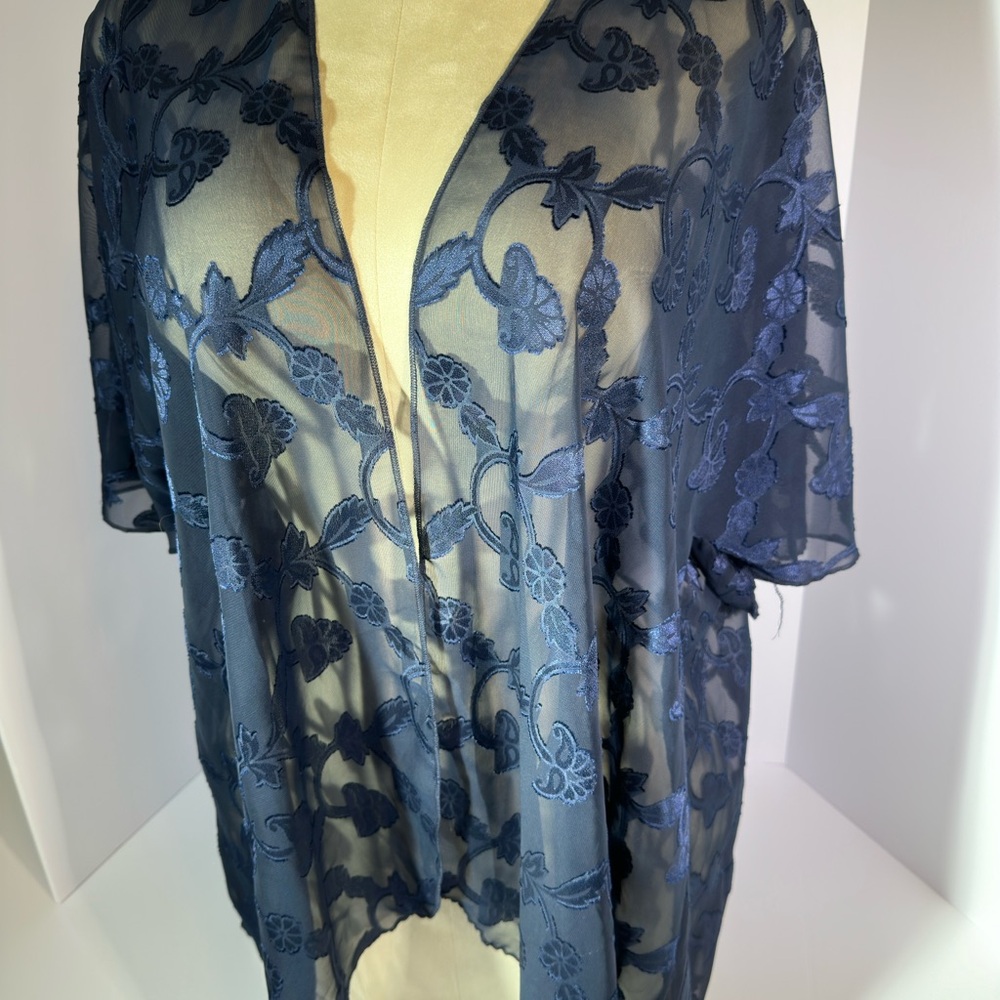 Petra Fashions Midnight Sheer Kimono